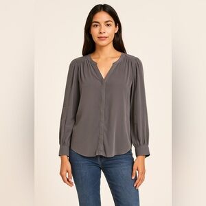 Joie Women’s Gray Long Sleeve Blouse Size S